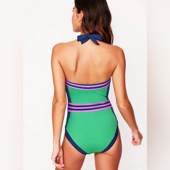 Boden Santorini Halterneck Swimsuit - Picture 2 of 6